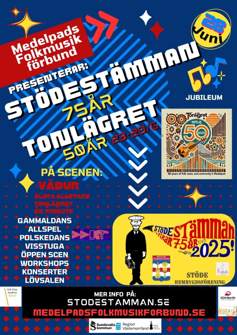 Jubileumsåret: Stödestämman 75 år, Tonlägret 50 år